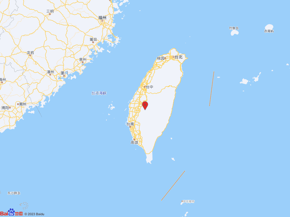 台湾嘉义县发生4.4级地震