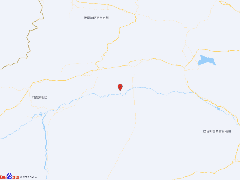新疆阿克苏地区库车市（北纬41.13度，东经83.75度）发生3.1级地震