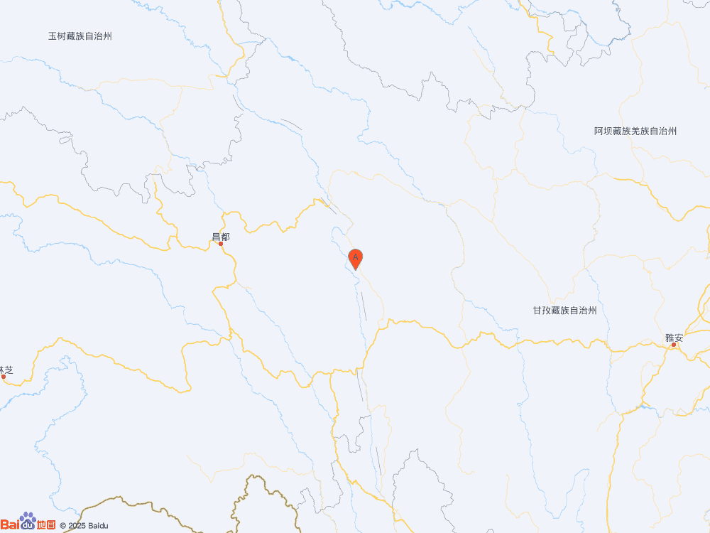 四川甘孜州白玉县（北纬30.90度，东经98.92度）发生3.0级地震